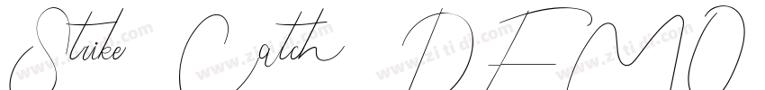 Strike Catch DEMO Re字体转换